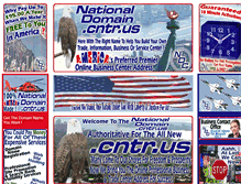 Tablet Screenshot of nationaldomain.cntr.us
